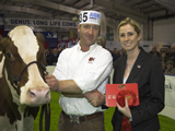 AYRSHIRE CHAMPION COW AGRISCOT 2010